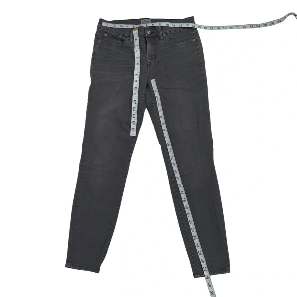 J Crew Gray Toothpick Stretch Skinny Jeans Size 29 Women's